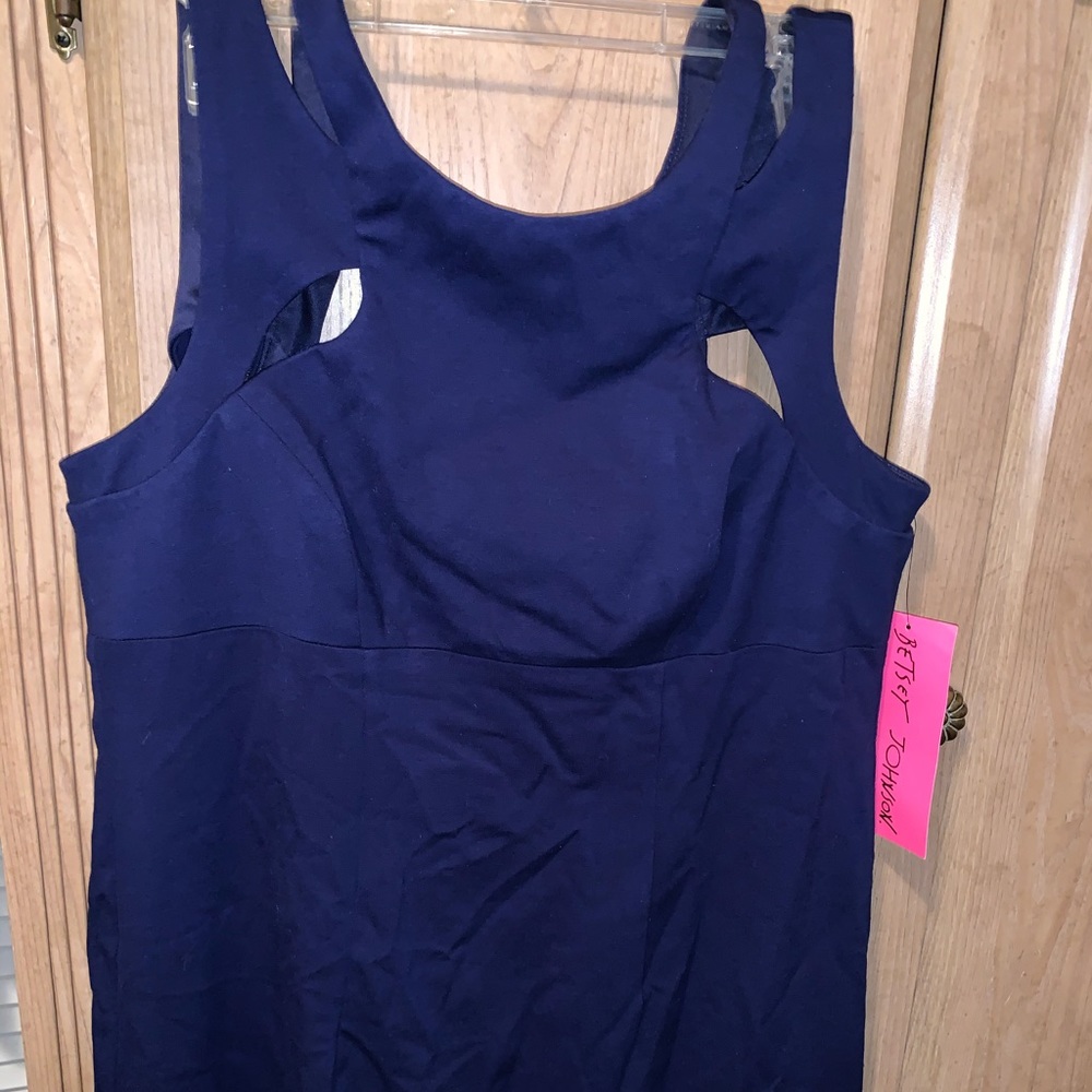 Betsey Johnson Navy Blue Dress